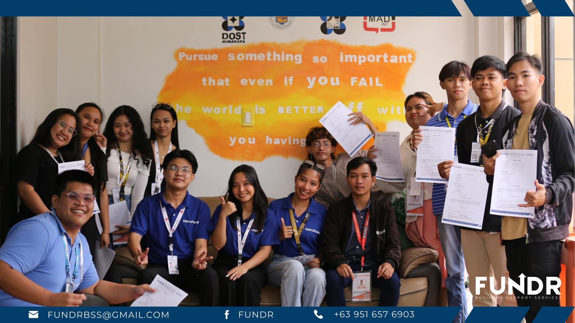 Introducing our First Batch of UCFAM!